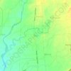 Mappa topografica Bical, altitudine, rilievo