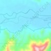 Mappa topografica Manchuria, altitudine, rilievo