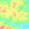 Mappa topografica Southside, altitudine, rilievo
