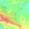 Mappa topografica Chantemerle, altitudine, rilievo