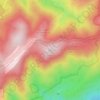 Mappa topografica Sommet du Bœuf, altitudine, rilievo