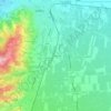 Mappa topografica Maschere, altitudine, rilievo
