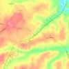 Mappa topografica Cadet, altitudine, rilievo
