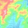 Mappa topografica Macutal, altitudine, rilievo
