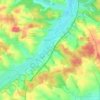 Mappa topografica Paindorf, altitudine, rilievo