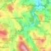 Mappa topografica Wies, altitudine, rilievo