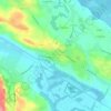 Mappa topografica Ciers, altitudine, rilievo