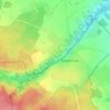 Mappa topografica Le Bas Chesnay, altitudine, rilievo