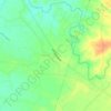 Mappa topografica Dulao, altitudine, rilievo