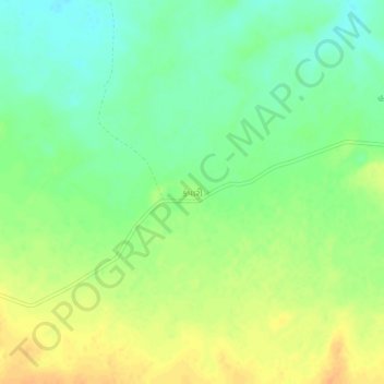 Mappa topografica Kanpar, altitudine, rilievo