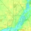 Mappa topografica North Anderson, altitudine, rilievo