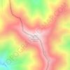 Mappa topografica Somes Mountain, altitudine, rilievo