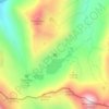 Mappa topografica Ignaz-Mattis-Hütte, altitudine, rilievo