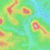 Mappa topografica Río Quintanilla, altitudine, rilievo