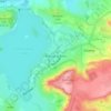 Mappa topografica Bishop Sutton, altitudine, rilievo