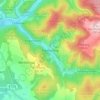 Mappa topografica Biberschlag, altitudine, rilievo