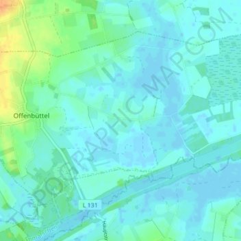 Mappa topografica Dammsknöll, altitudine, rilievo