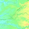 Mappa topografica Marbel, altitudine, rilievo