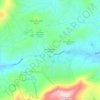 Mappa topografica Jeter Mountain Terrace, altitudine, rilievo