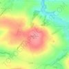 Mappa topografica Baeyerhöhe, altitudine, rilievo