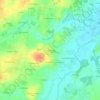 Mappa topografica La Ville Boudet, altitudine, rilievo