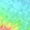 Mappa topografica Toscanella di Dozza, altitudine, rilievo