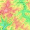 Mappa topografica Sohl, altitudine, rilievo