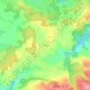 Mappa topografica Cambeyrac, altitudine, rilievo