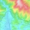 Mappa topografica Castellaro, altitudine, rilievo