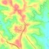 Mappa topografica Mekkamandapam, altitudine, rilievo