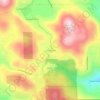 Mappa topografica Loch Lomond, altitudine, rilievo