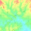 Mappa topografica Moran, altitudine, rilievo