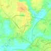 Mappa topografica West Smithfield, altitudine, rilievo