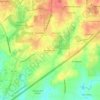 Mappa topografica Windsor Forest, altitudine, rilievo