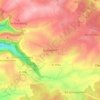 Mappa topografica Evendorff, altitudine, rilievo