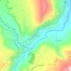 Mappa topografica Tamaute, altitudine, rilievo