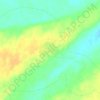 Mappa topografica Nibega, altitudine, rilievo