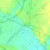 Mappa topografica Lumberton, altitudine, rilievo