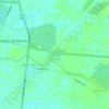 Mappa topografica General Pedro J. Montero (Boliche), altitudine, rilievo
