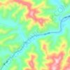 Mappa topografica 玉鹿, altitudine, rilievo