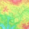 Mappa topografica Buena Vista I, altitudine, rilievo