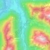 Mappa topografica Gottenried, altitudine, rilievo
