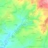 Mappa topografica La Sauvagerie, altitudine, rilievo