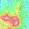 Mappa topografica Chassenoud, altitudine, rilievo