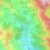 Mappa topografica Polvica, altitudine, rilievo