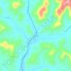 Mappa topografica Rockholds, altitudine, rilievo