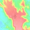 Mappa topografica Sheep Mountain Table, altitudine, rilievo