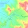 Mappa topografica Kolondatal, altitudine, rilievo