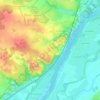 Mappa topografica Épiré, altitudine, rilievo