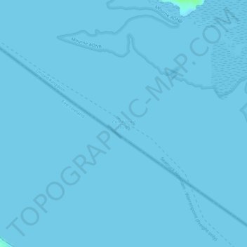 Mappa topografica Carlingford Lough, altitudine, rilievo
